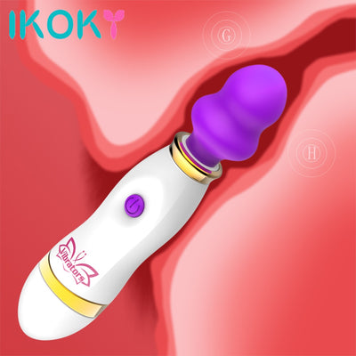 Sex Spielzeug für Frau Magie Stange G-spot Vibrator Klitoris Stimulieren Silikon Weibliche Masturbation AV-Stick Massage-Stick 10 geschwindigkeit