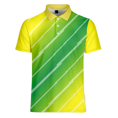WAMNI 3D Polo Shirt Casual Funny Sport Stripe Loose Fashion Men Original Design Pullovers Turn-down Collar Male Polo-shirt - goldylify.com