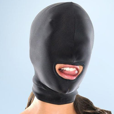 Sexy Toys Fetish Open Mouth Hood Mask Head Black Adult Games Health Product Super soft material sex toys for woman men - goldylify.com