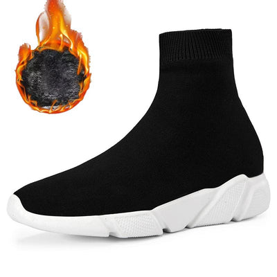 Big Number Hightop Light Weight Sport Shoes Men High Top Sneakers Men Sports Shoes Women Socks Sneakers for Running Gray E-626