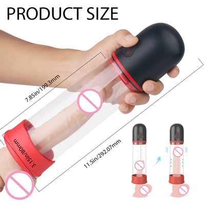 S-HANDE sex products electric air suction and vibration max man pro extender male penis enlarge penis vacuum pump enlargement fo
