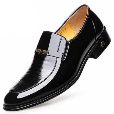 Top quality breathable genuine leather formal dress  shoes men