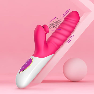10 geschwindigkeiten Oral Saugen Vibrator Kaninchen Dildo Vibrator Clit Stimulation Vagina Sucker Zunge G Spot Masturbator Sex Spielzeug für Frauen