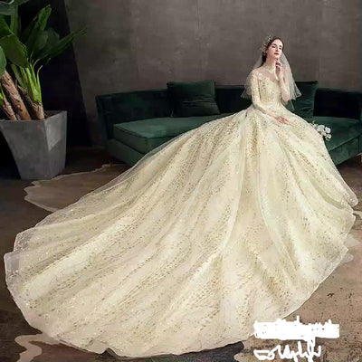 White Polyester Dress Wedding High Quality Wedding Dress Lace OEM Custom Bridal Wedding Dress