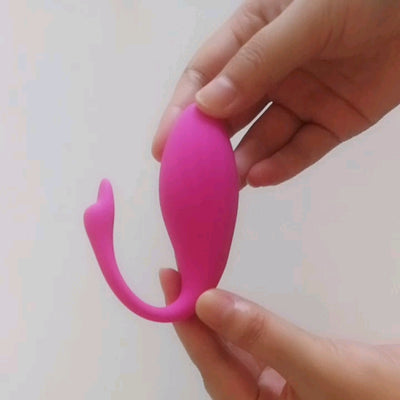 Mini White Swan Jump Egg Vibrator Bluetooth Control Women Adult Sex Toys