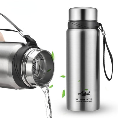 Water Bottle Sport Thermal Cup 1500 1800ML Double Wall Stainless Steel Insulated Bottle Vacuum Flask Drinkware Thermos Mug