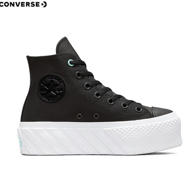 Original Converse Chuck Taylor All Star Lift 2X Black/White Women &#39;S Sports Shoes 571675C-001 Converse Sneaker