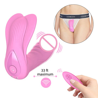 Wearable Dildo Vibrator Adult Sex Toys for Women G Spot Clitoris Stimulator Wireless Remote Control Vibrator Panties for relax