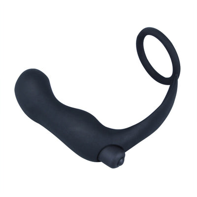 Factory Directly Powerful Stimulation Waterproof Silicone Male Vibrating Prostate Massager Men Anal Butt Plug Sex Toys For Men