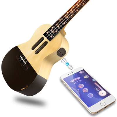 Populele U1 Smart Ukulele Concert Soprano 4 Strings 23 Inch Acoustic Electric Guitar from Xiaomi APP Phone Guitarra Ukulele - goldylify.com