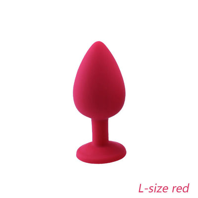 DOPAMONKEY Safe Silicone Butt Plug With Crystal Jewelry Anal Plug Vaginal Plug Sex Toys For Woman Men Anal Dilator Toys for Gay - goldylify.com