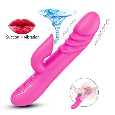 12 Speed Sucking Vibrator for Women Oral Licking Tongue Sex Toys for Women Dildo Sucker Vibrator Erotic Adult Sex Products - goldylify.com