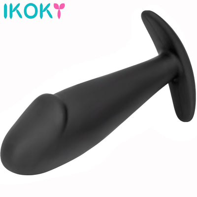 IKOKY Butt Plug G-Spot Silicone Anal Plug Prostate Massage Vagina Stimulate Sex Toys For Women Men Gay Adult Erotic Products - goldylify.com