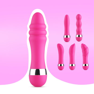 Female Mini Bullet Vibrator Wand Massager Clit G Spot Vibrator Magic AV Vibrating Dildo Sex Product Adult Sex Toys for Women - goldylify.com