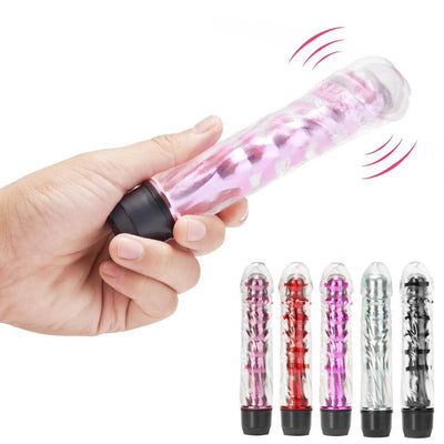 YEMA Multispeed Jelly Dildo Vibrator Sex Toys for Woman Wand Vibrators for Women Vagina Massager Toys for Adult Sex Shop - goldylify.com