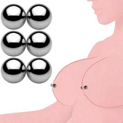 2 Pair BDSM Bondage Adult Sex Toys For Women Couples Games Ultra Powerful Magnetic Orbs BDSM Nipple Clamps Orbs Vagina Clitoris - goldylify.com