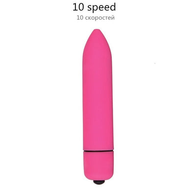 14 Color 1/10 Speed Mini Bullet Vibrator for Women Waterproof Clitoris Stimulator Dildo Vibrator Sex Toys for Woman Sex Products - goldylify.com