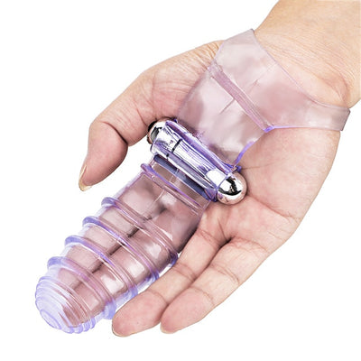 IKOKY Finger Sleeve Vibrator G Spot Massage Clit Stimulate Female Masturbator Sex Toys For Women Lesbian Orgasm Adult Products - goldylify.com