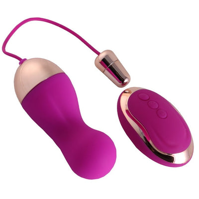 HIMALL Wireless Remote Control Vibrator Adult Sex Toy Powerful Bullet Vbrating Egg Product for Women Kegel Ball Erotic Massage - goldylify.com