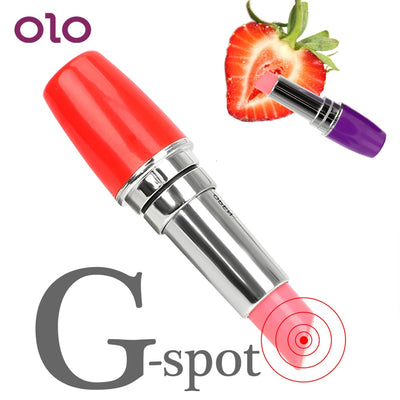 OLO Lipsticks Vibrator Mini Secret Bullet Vibrator Clitoris Stimulator G-spot Massage Sex Toys for Woman Masturbator Quiet - goldylify.com